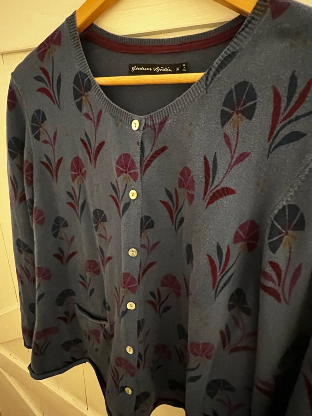 Gudrun Sjoden - Floral Knit Cardigan